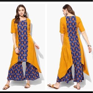 Kurta Set Tunic Dress With Palazzo Pant
